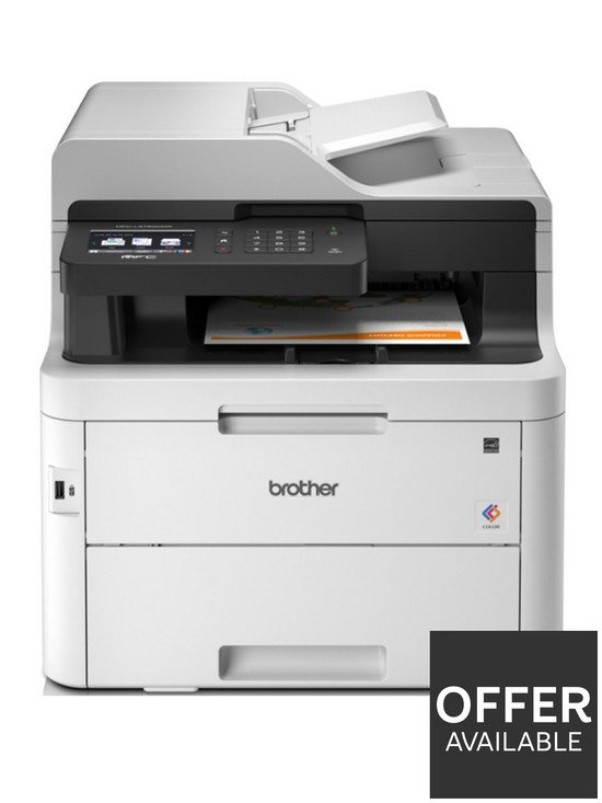 front image of brother-mfc-l3750cdw-colour-wireless-led-4-in-1-printer