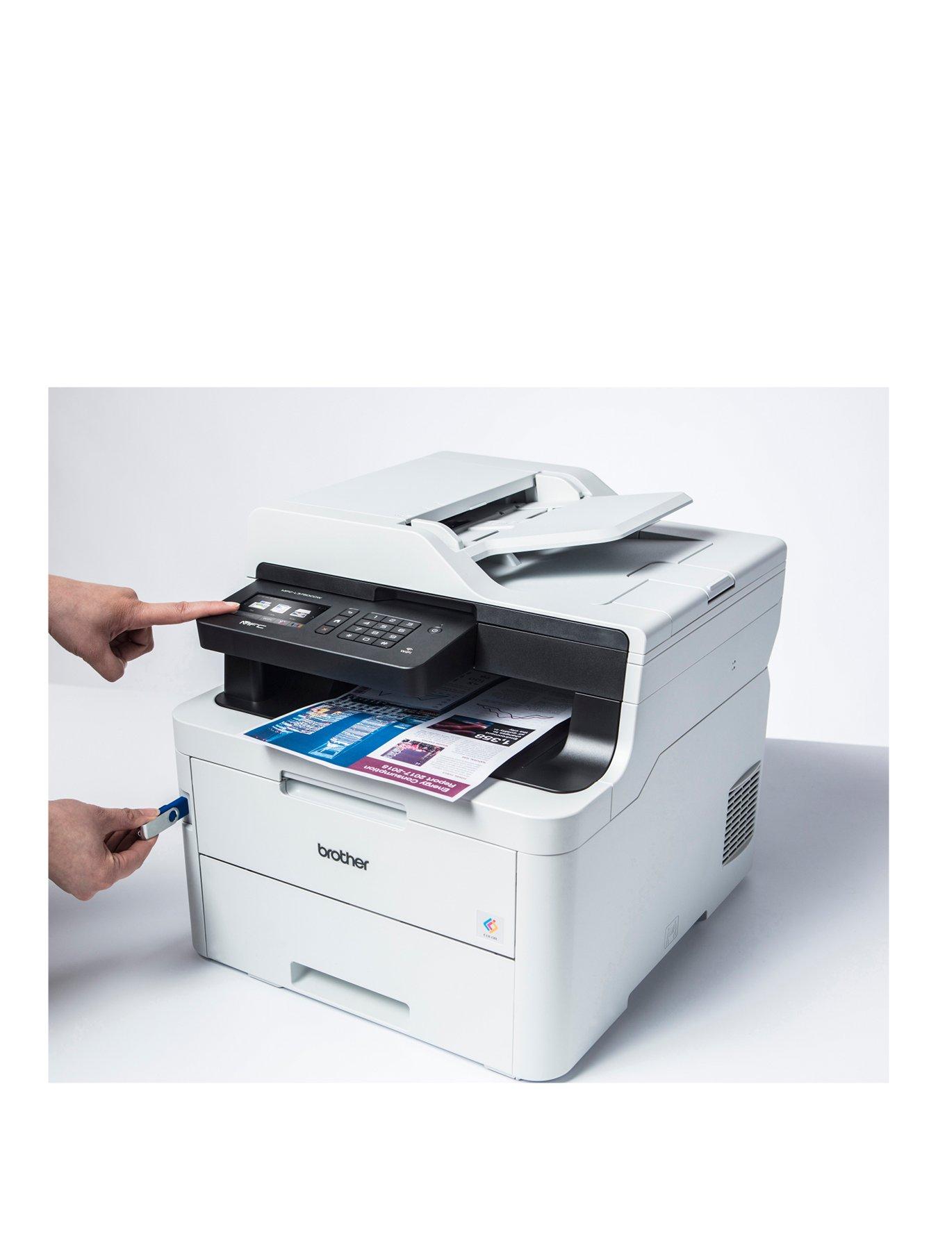 MFC-L3750CDW 4-in-1 wired and wireless colour LED laser printer