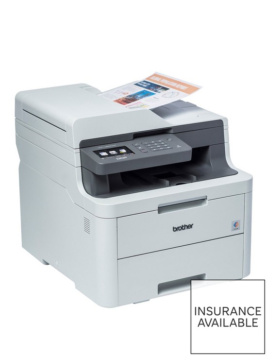 stillFront image of brother-dcp-l3550cdw-a4-colour-wireless-led-3-in-1-printer