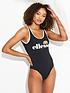  image of ellesse-lilly-swimsuit-black