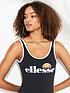  image of ellesse-lilly-swimsuit-black