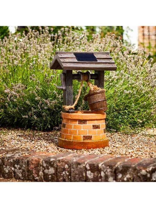 stillFront image of smart-solar-wishing-well-fountain