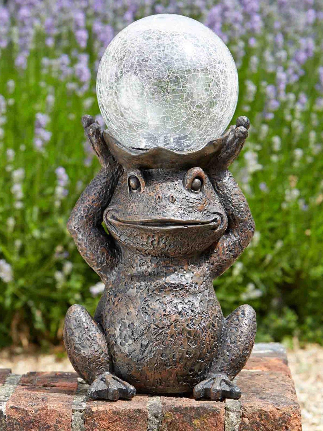 Smart Solar Gazing Frog