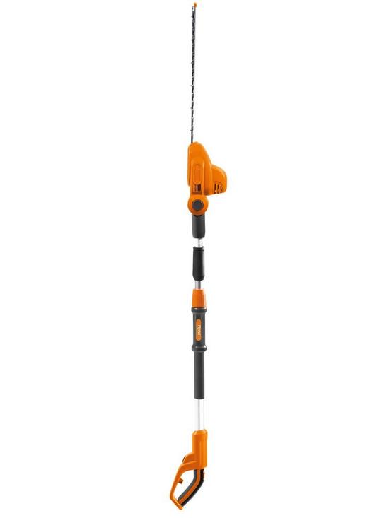 stillFront image of flymo-sabrecut-xt-corded-long-reach-hedge-trimmer
