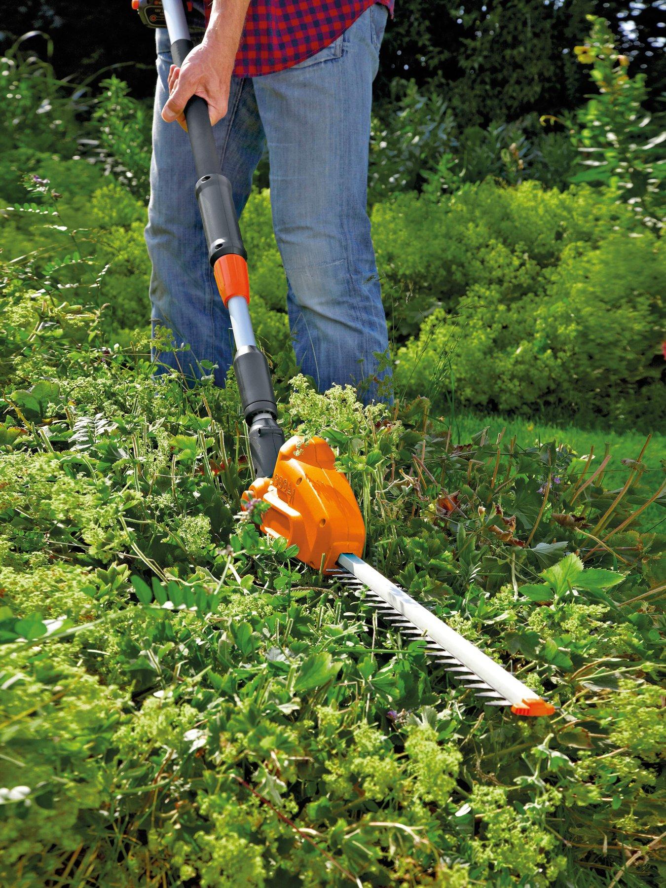 flymo sabrecut xt corded telescopic hedge trimmer