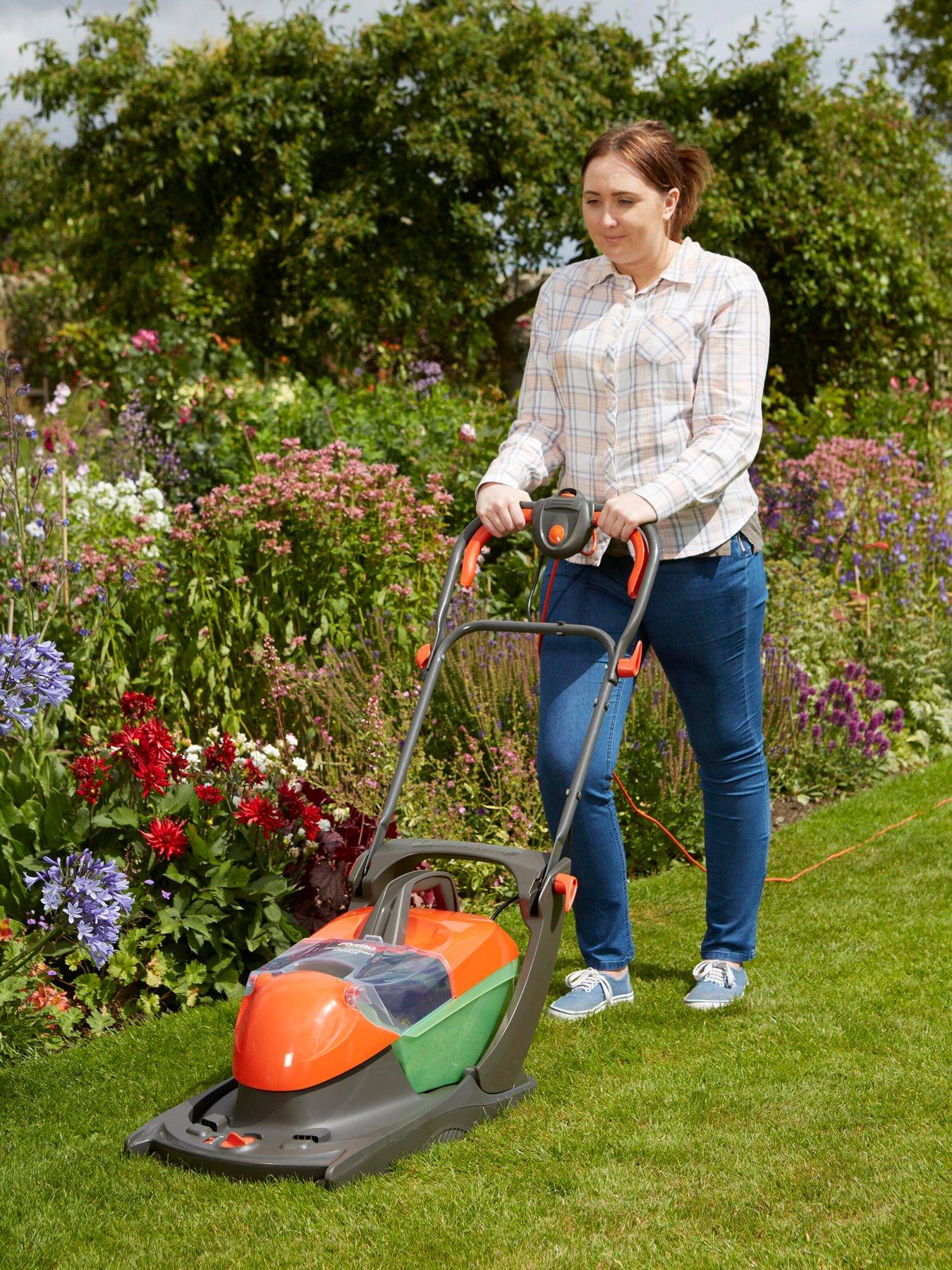 Flymo Glider Compact 330AX Corded Hover Collect Lawnmower littlewoods