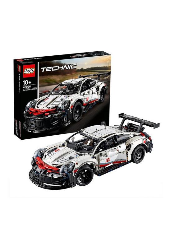 front image of lego-technic-porsche-911-rsr