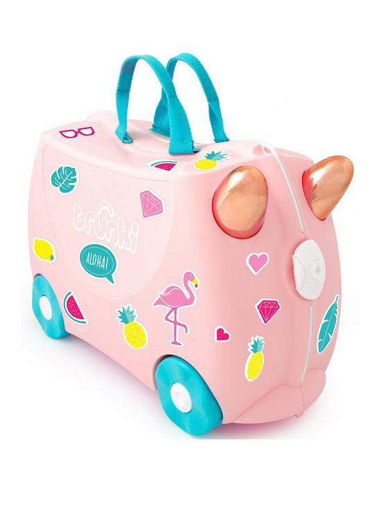 front image of trunki-flossi-the-flamingo