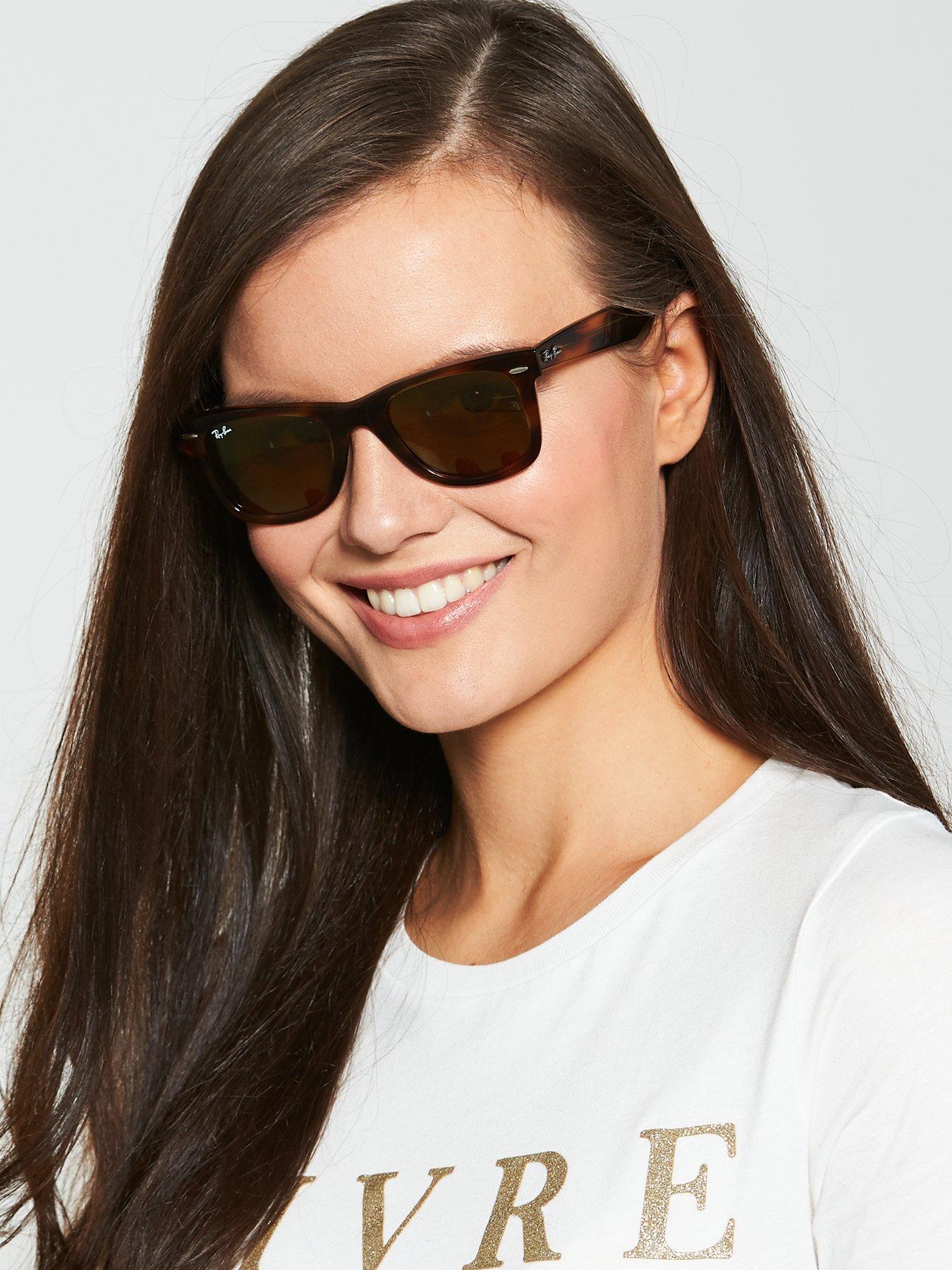 Ray-Ban Wayfarer Sunglasses Light Tortoise Littlewoods