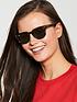  image of ray-ban-meteor-square-sunglasses-grey-gradientbrown-striped