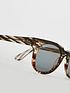  image of ray-ban-meteor-square-sunglasses-grey-gradientbrown-striped