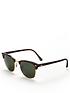  image of ray-ban-clubmaster-sunglasses-tortoise