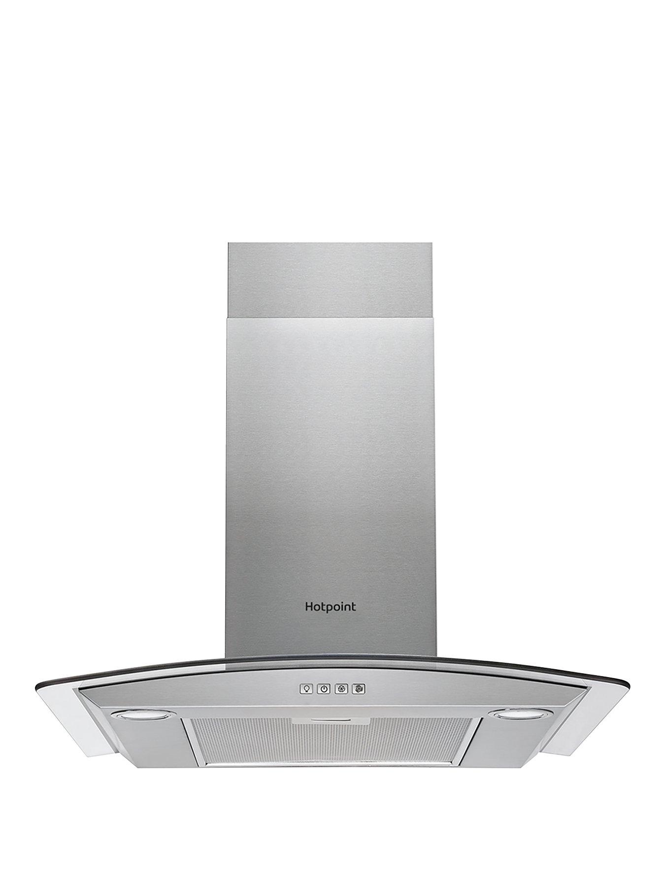 hotpoint-phgc74flmx-70cm-curved-glass-cooker-hood-stainless-steel