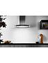  image of hotpoint-phgc74flmx-70cm-curved-glass-cooker-hood-stainless-steel