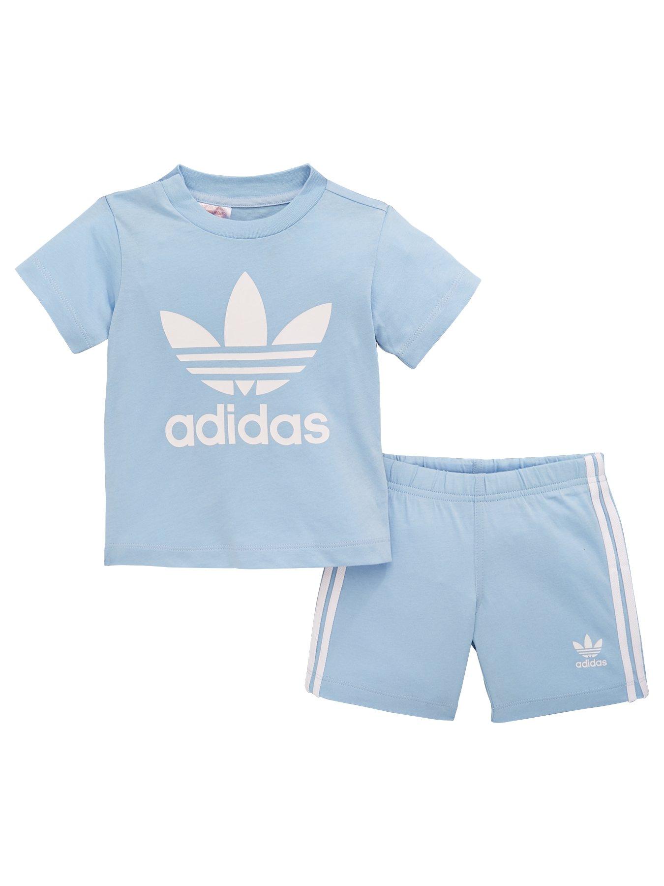 baby adidas short set