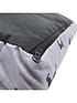  image of rosewood-padded-dogs-print-grey-mattress