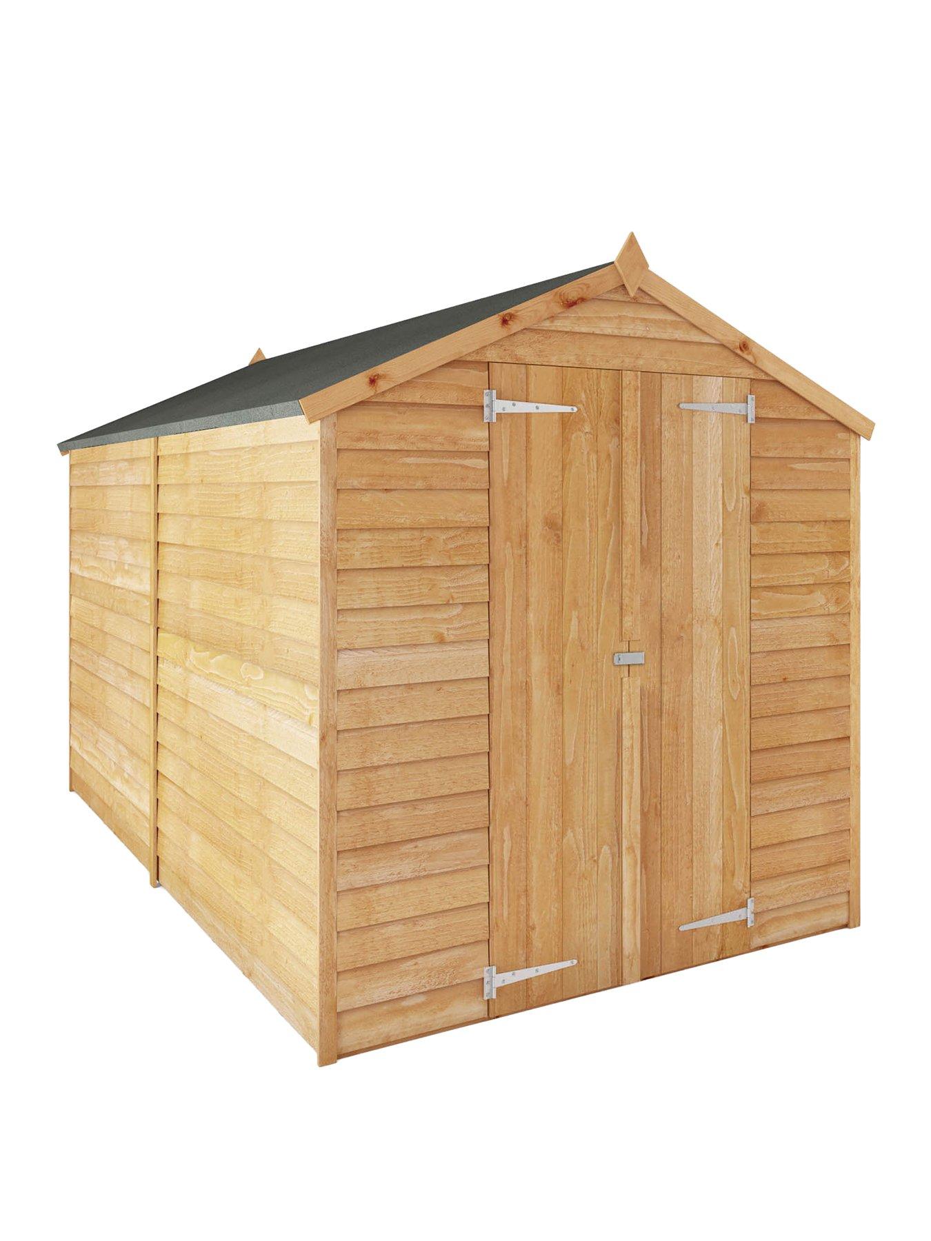 Image 2 of 6 of MERCIA 10 x 6ft Overlap Apex&nbsp;Windowless Shed&nbsp;- FSC&reg; Certified
