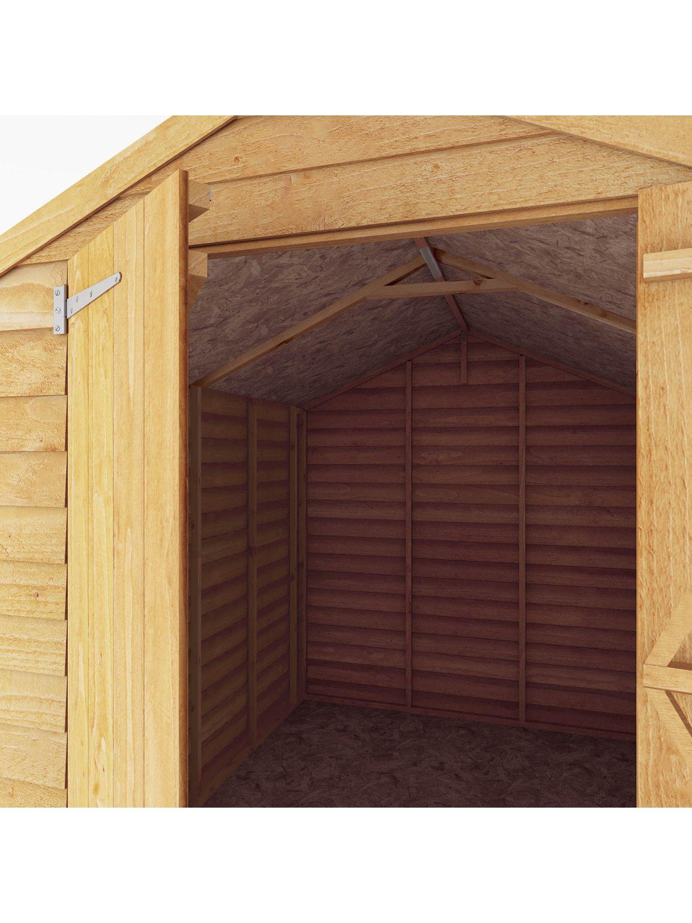 Image 4 of 6 of MERCIA 10 x 6ft Overlap Apex&nbsp;Windowless Shed&nbsp;- FSC&reg; Certified
