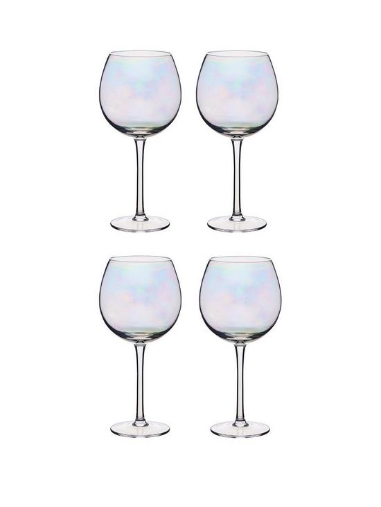 front image of kitchencraft-lustre-gin-balloon-glasses-set-of-4