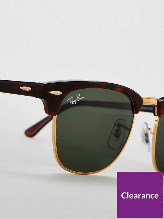 back image of ray-ban-rayban-clubmaster-0rb3016-sunglasses