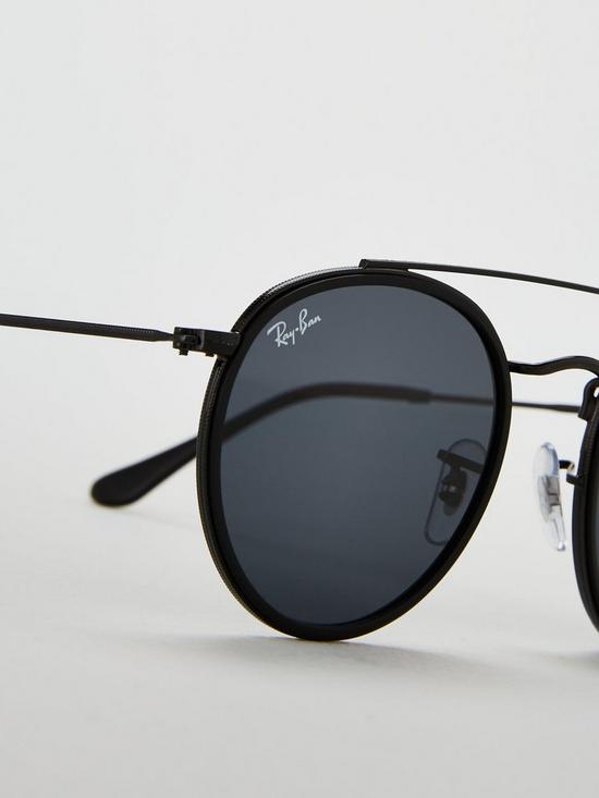 back image of ray-ban-rayban-round-0rb3647n-sunglasses