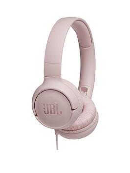 JBL Jbl Tune 500 On-Ear Headphones With Siri And Google Now - Pink Picture
