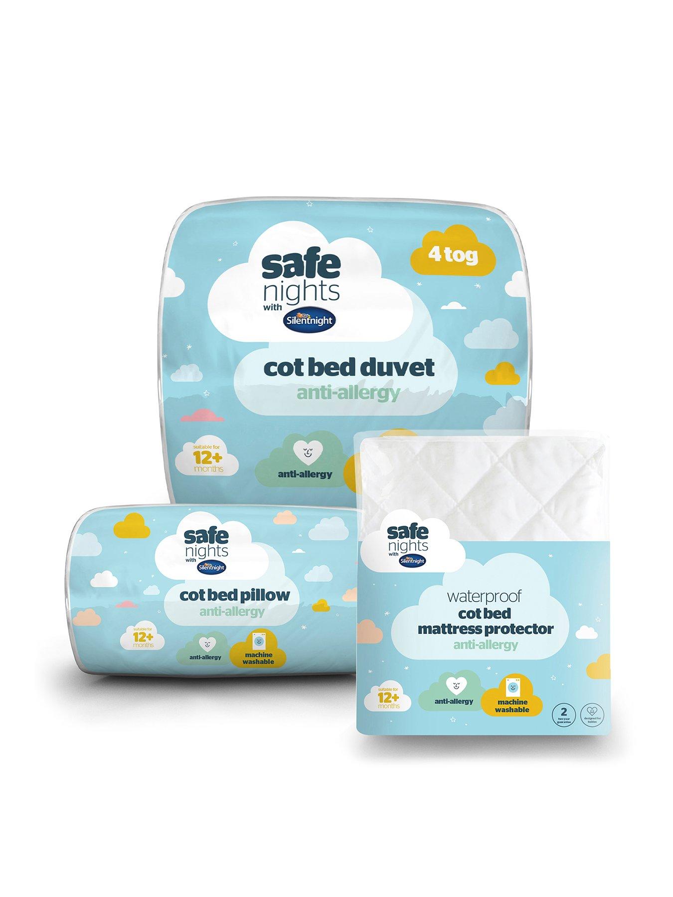 silent night cot mattress protector