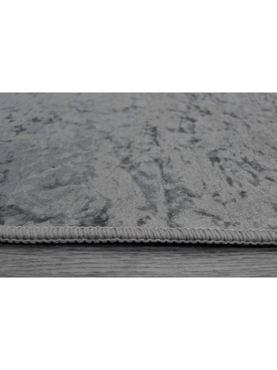 back image of crushed-velvet-rug
