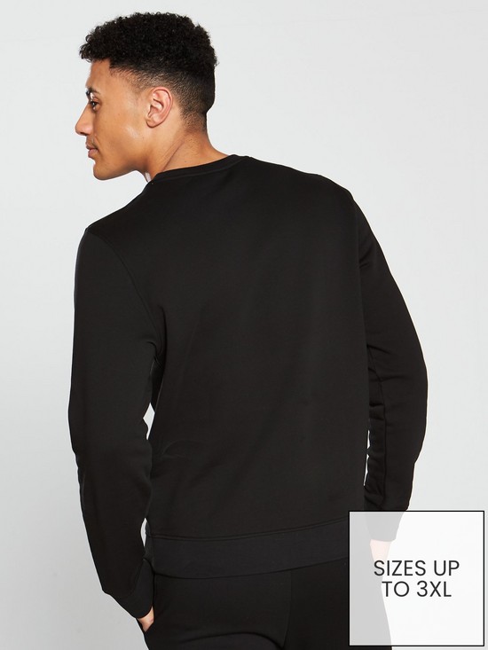 stillFront image of lacoste-sweatshirt-black