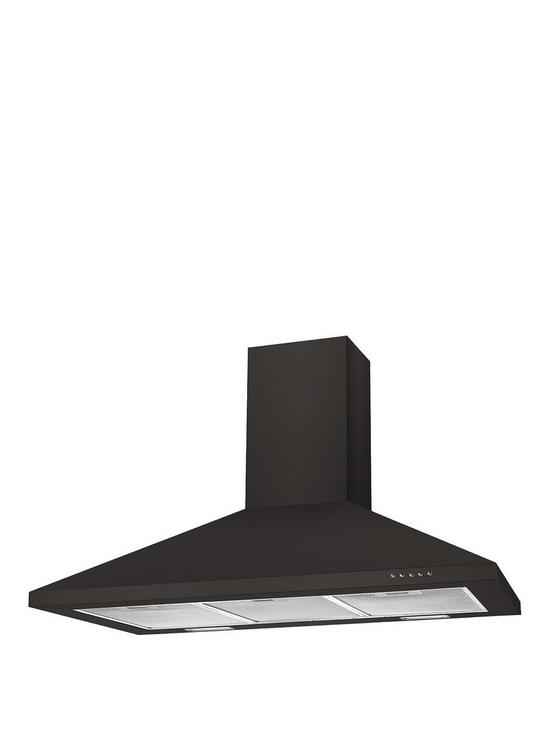 front image of candy-cce90nnnbsp90cm-chimney-hood-with-optional-installation-black
