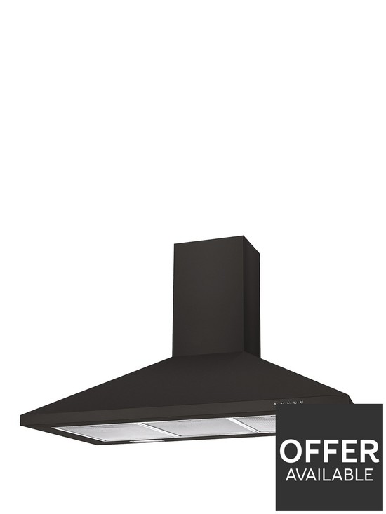 front image of candy-cce90nnnbsp90cm-chimney-hood-with-optional-installation-black