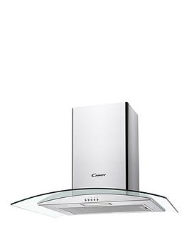 Candy   Cgm64/1X 60Cm Chimney Hood - Stainless Steel - Chimney Hood Only