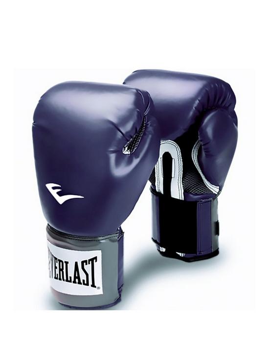 stillFront image of everlast-boxing-12oz-pro-style-training-glove-dark-purple