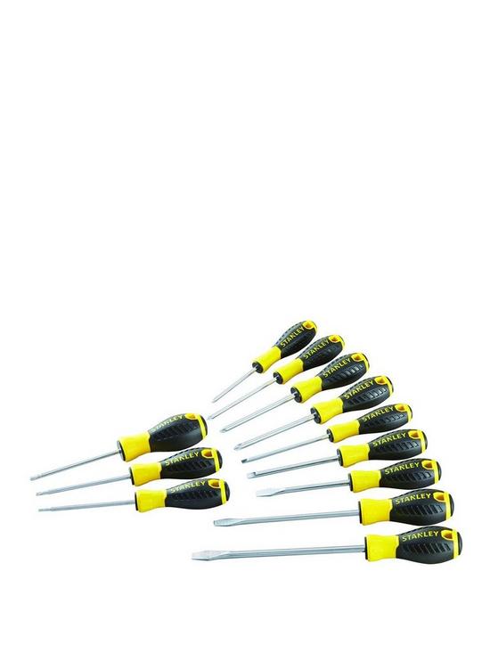 front image of stanley-12-piece-screwdriver-set-stht0-60212