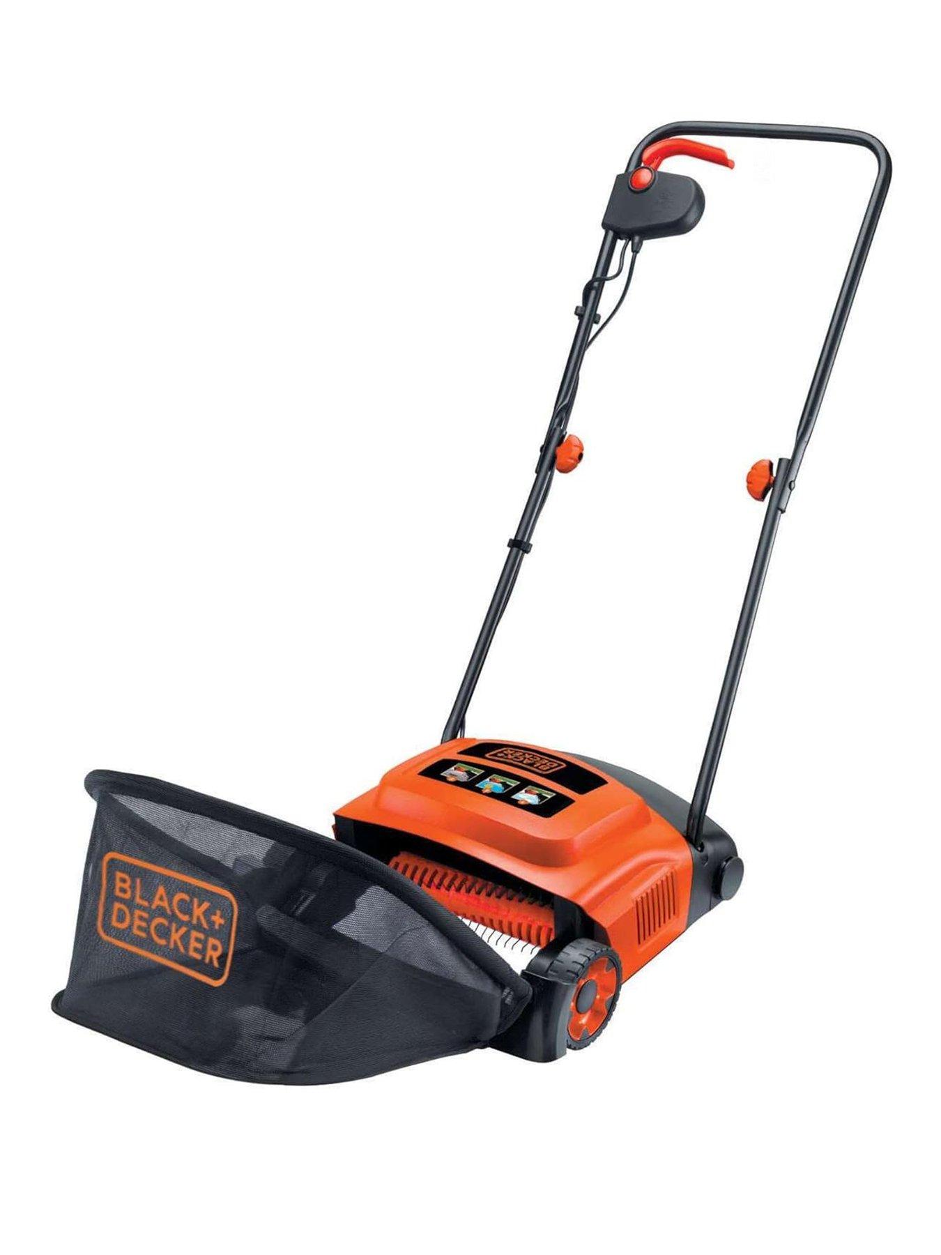 front image of black-decker-gd300-gb-600w-lawnraker