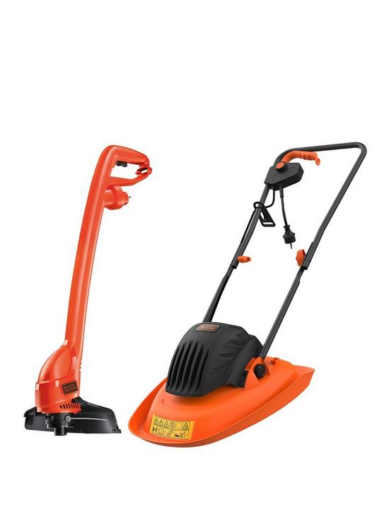 front image of black-decker-1200w-hover-mowernbsp-gl250-250w-strimmer-twinpack