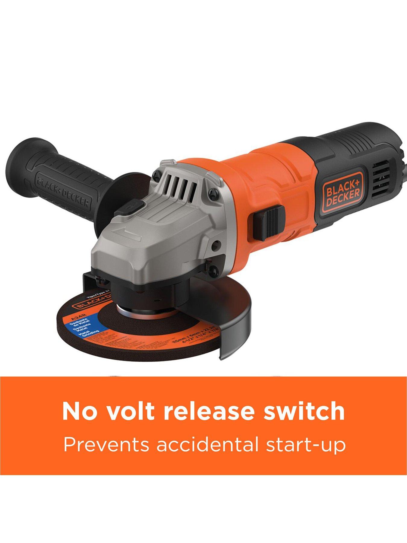Image 4 of 5 of Black & Decker 710W Angle Grinder BEG010A5-GB