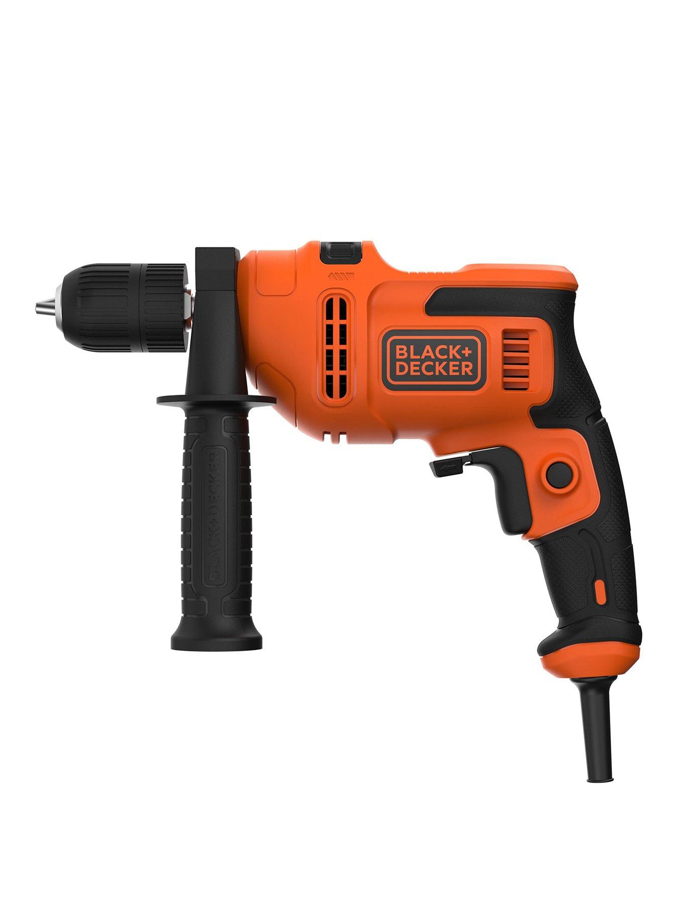 Black & Decker 500W Corded Hammer Drill BEH200-GB