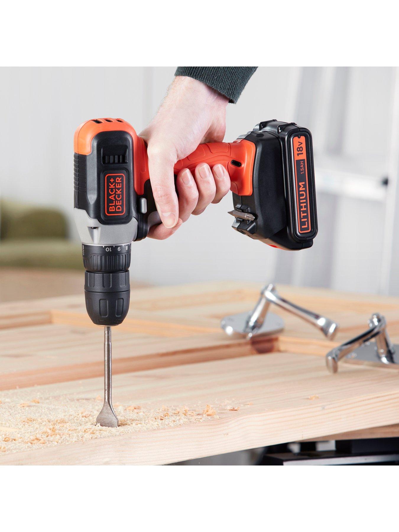Image 2 of 6 of Black & Decker 18V &nbsp;Drill Driver BCD001C1-GB