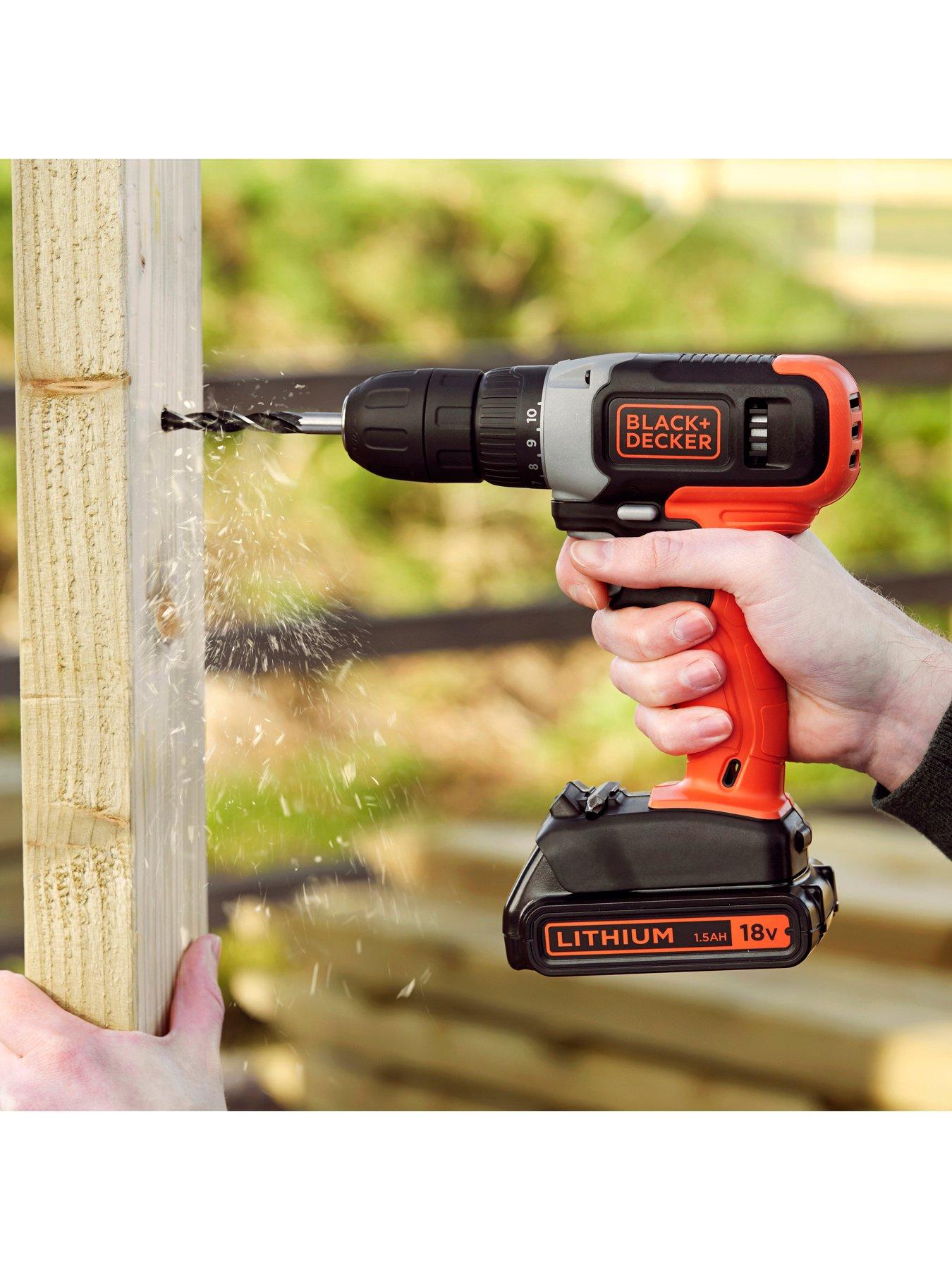 Image 4 of 6 of Black & Decker 18V &nbsp;Drill Driver BCD001C1-GB