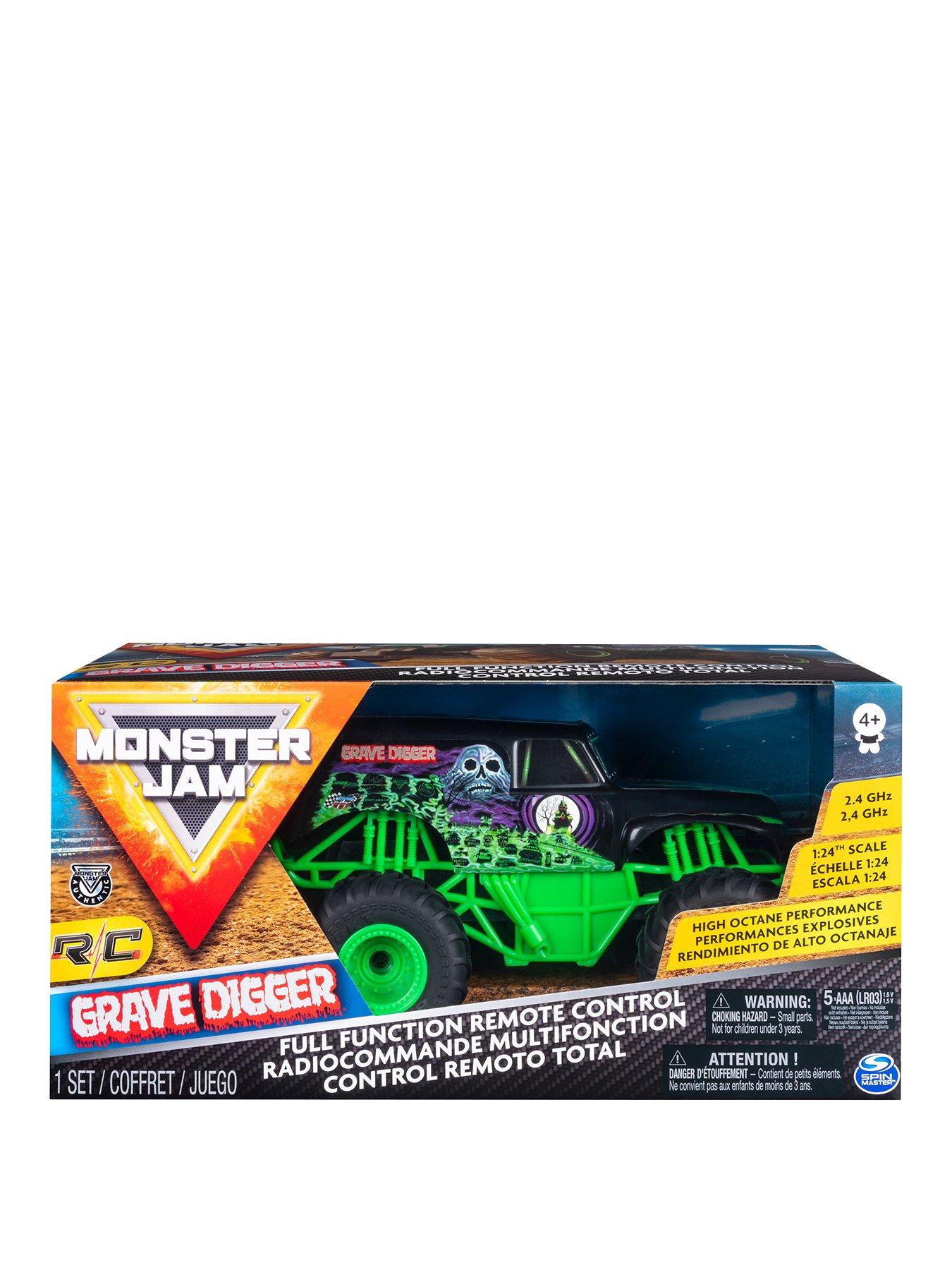 Image 2 of 6 of Monster Jam Radio Controlled Grave Digger 1:24 Scale