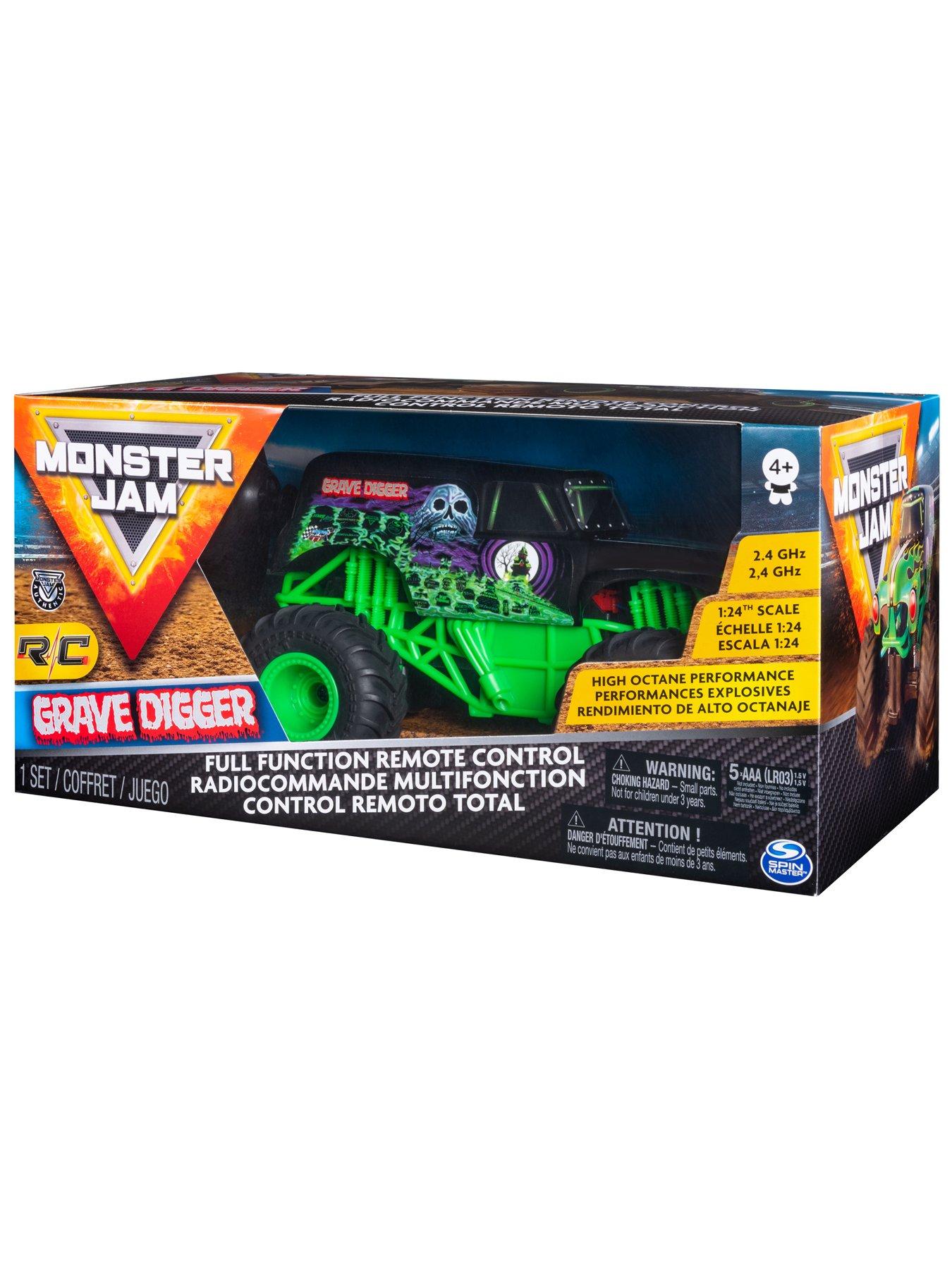 Image 6 of 6 of Monster Jam Radio Controlled Grave Digger 1:24 Scale