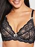  image of figleaves-juliette-lace-non-padded-bra-black