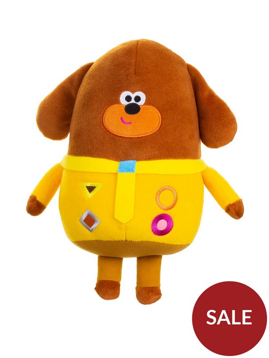 front image of hey-duggee-talking-soft-toy
