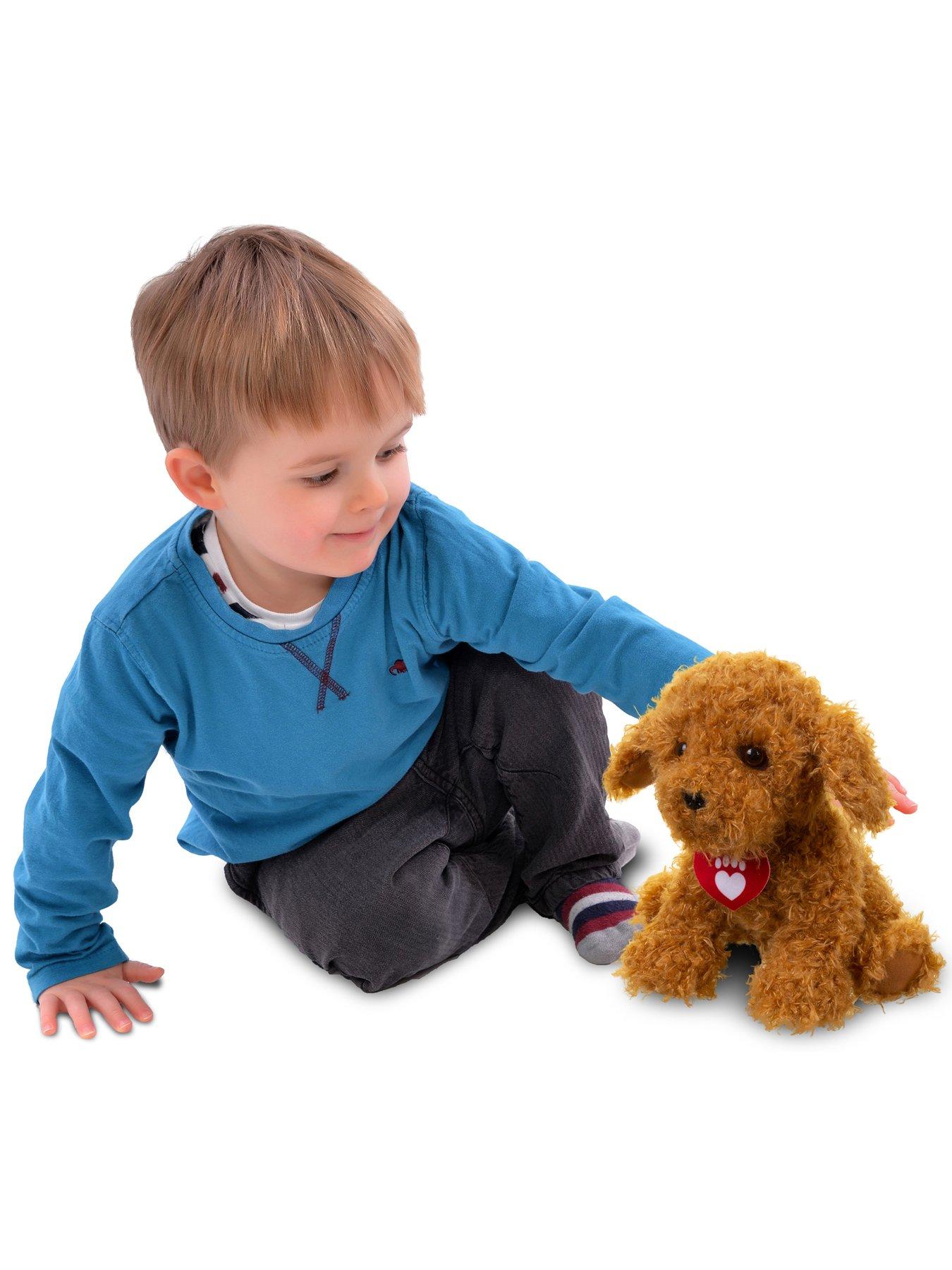 Image 4 of 6 of Waffle the Wonderdog Soft Toy with Sounds