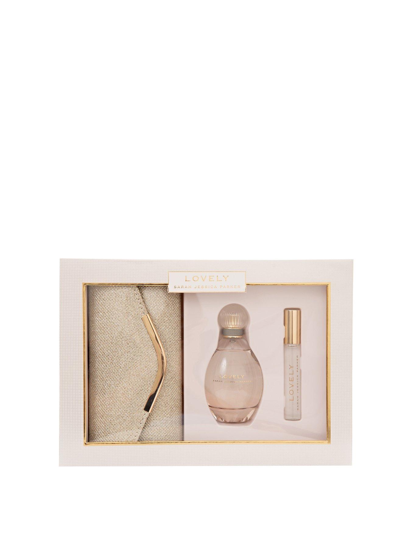 sarah jessica parker lovely gift set with clutch bag