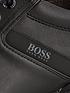  image of boss-athleisure-saturn-leather-trainers-black