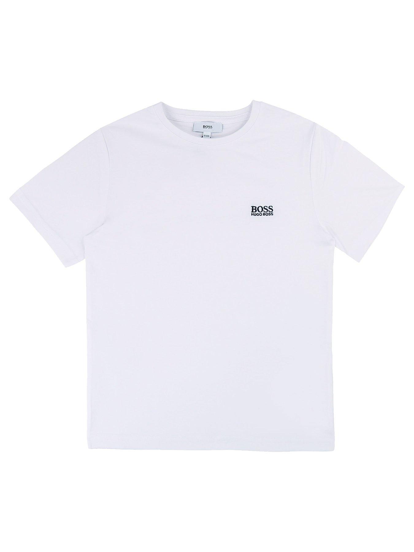 boss t shirt white