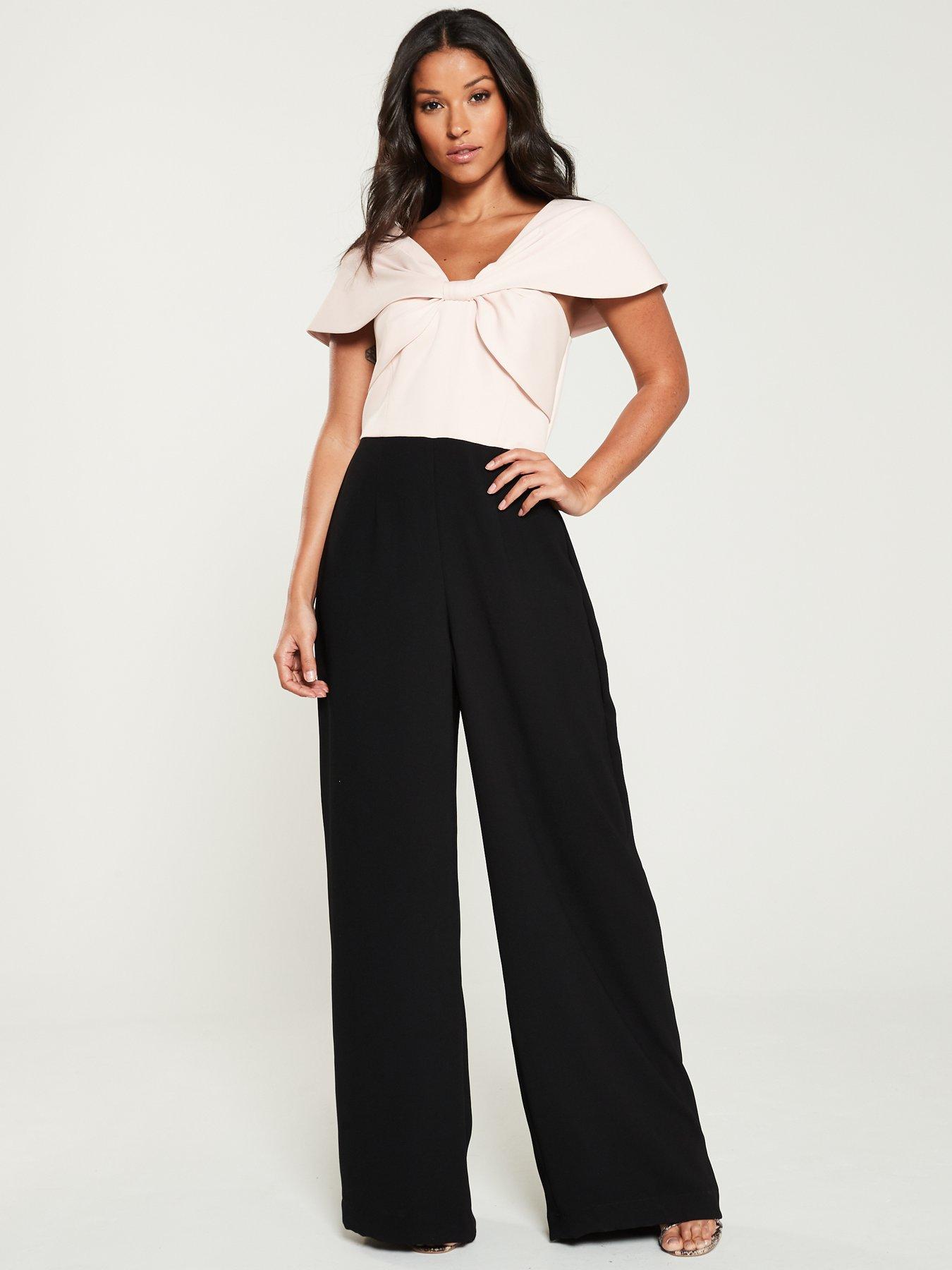 very wide leg jumpsuit