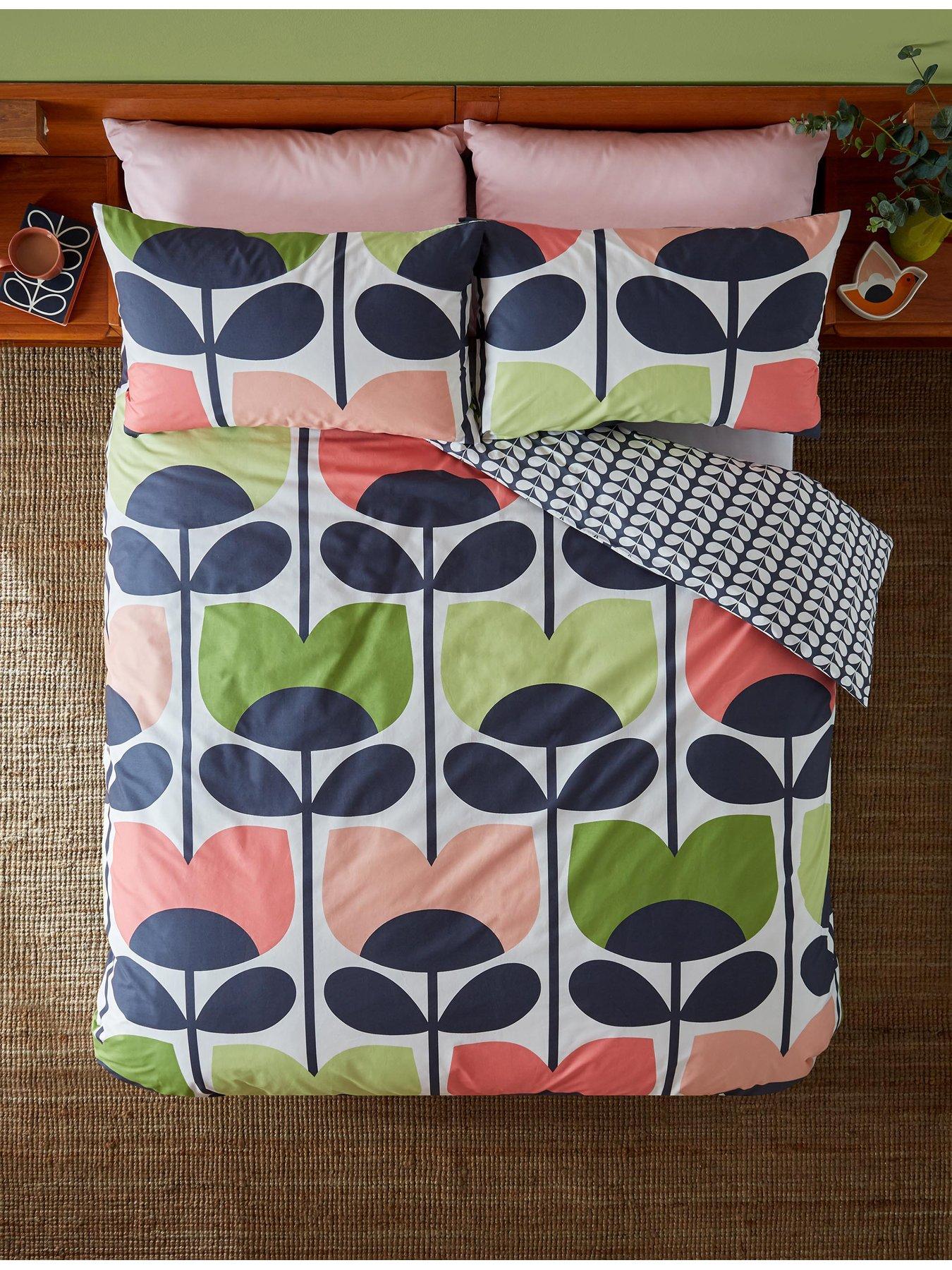 Orla Kiely House Climbing Rose Duvet Cover Littlewoods Com